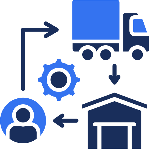 refrigerated warehouse icon